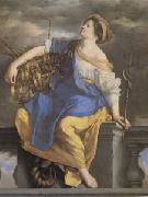 Orazio Gentileschi Public Felicity Surmounting Perils (mk05) painting